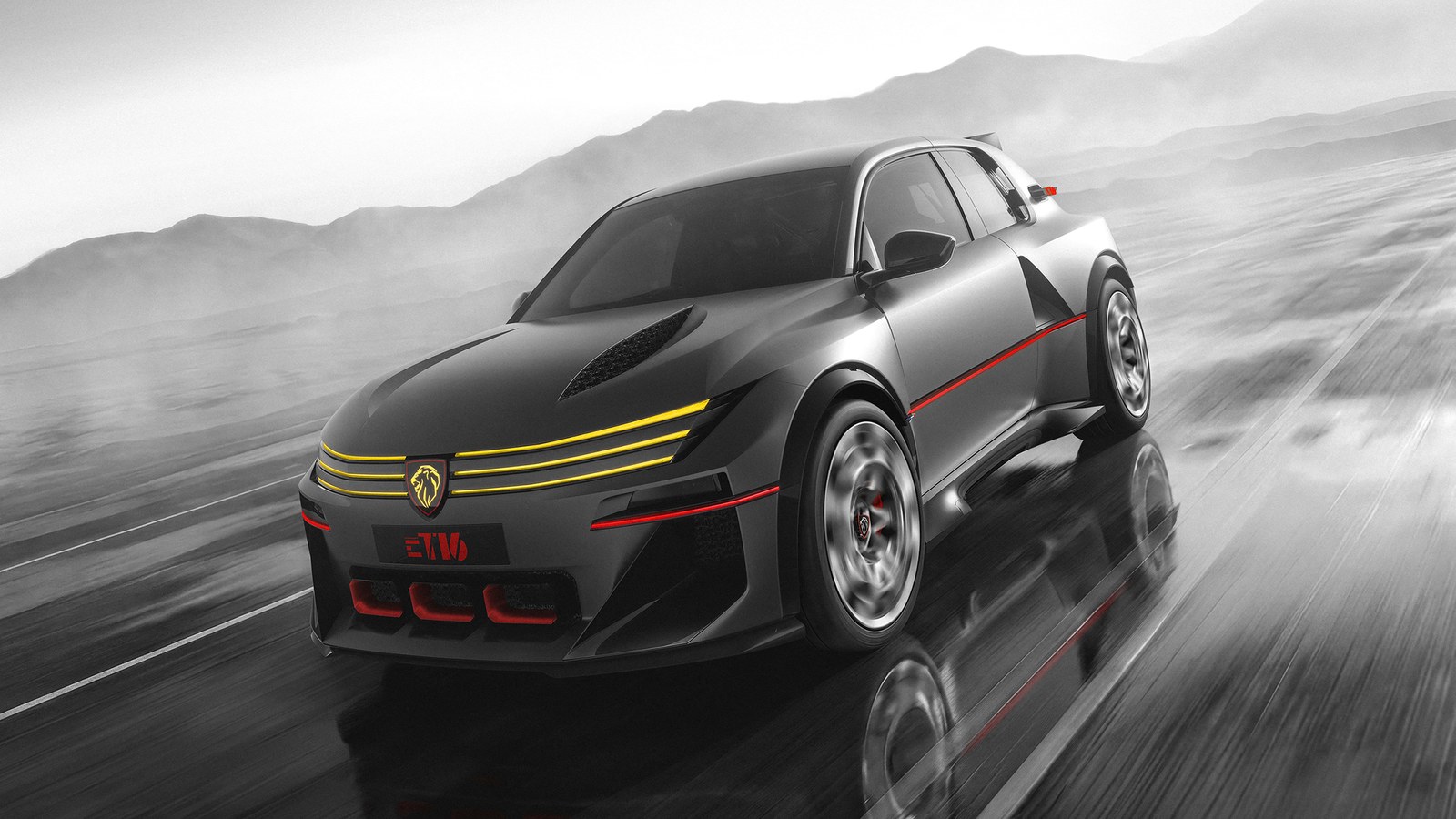 Peugeot E-T16 ve RCZ Vision Konseptleri: Yeni Nesil E-208'in İpuçları ve Hypersquare Direksiyonu