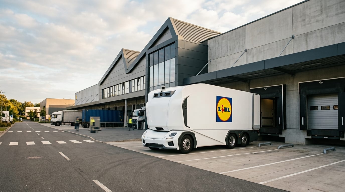 Almanya, Kabinsiz Otonom Kamyona İlk Ruhsatı Verdi: Einride ve Lidl Sürücüsüz Yük Taşımaya Başladı