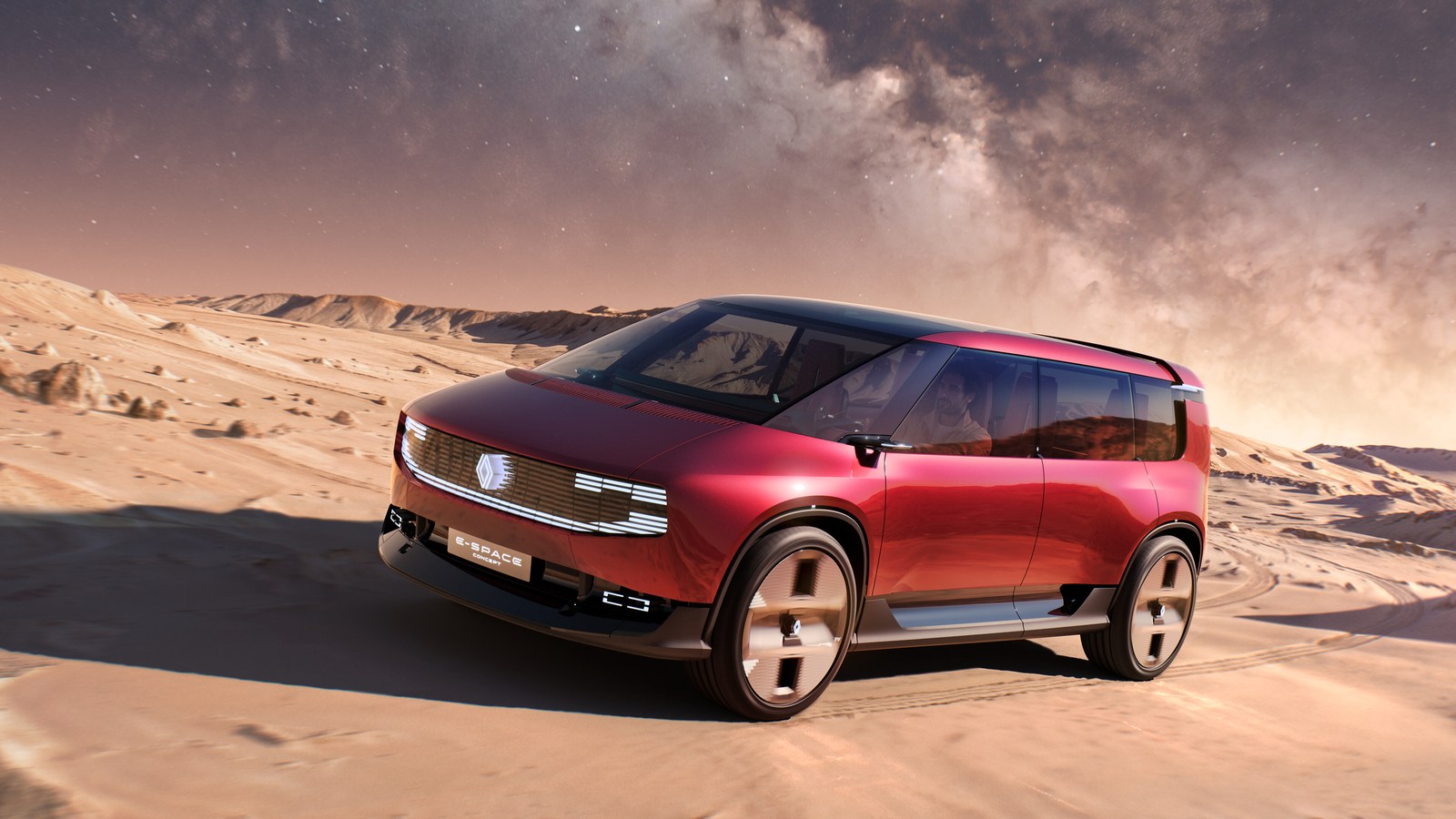 Renault E-Space Concept Paris'e Geliyor: Altı Koltuklu Elektrikli Konseptin Seri Üretimi Şimdilik Planlanmıyor